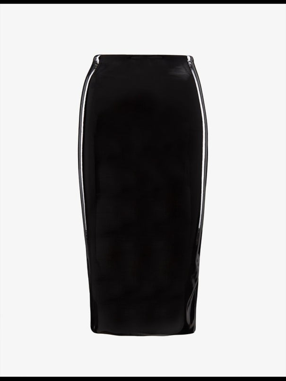 Commando Faux Patent Leather Midi Skirt - M - Picture 5 of 7